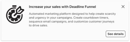 Another contextual nudge: Increase your sales with Deadline Funnel